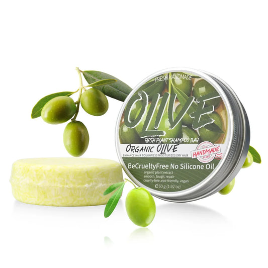 Olive Oil Solid Shampoo Soap Bar 60g – Men & Women Solid Shampoo Bar Oasis Select 60g