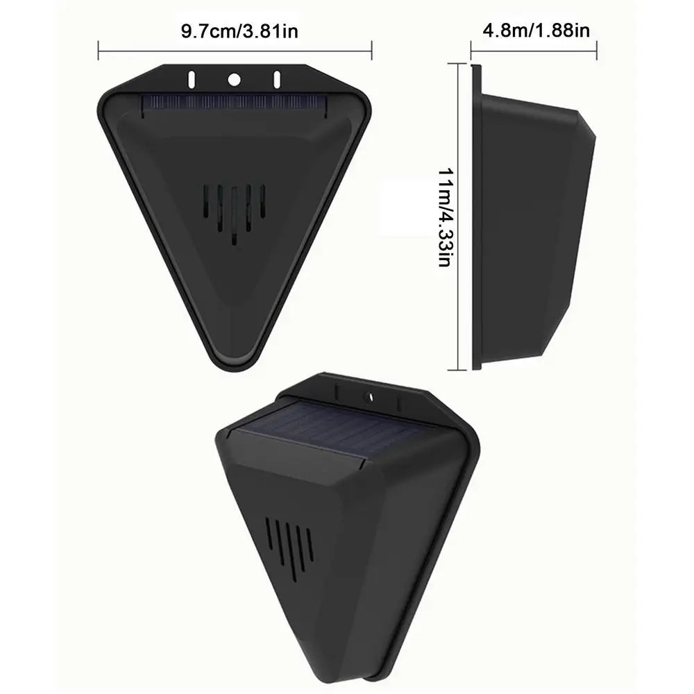 Solar Animal Repeller – 13 Sounds, Waterproof Bird Deterrent