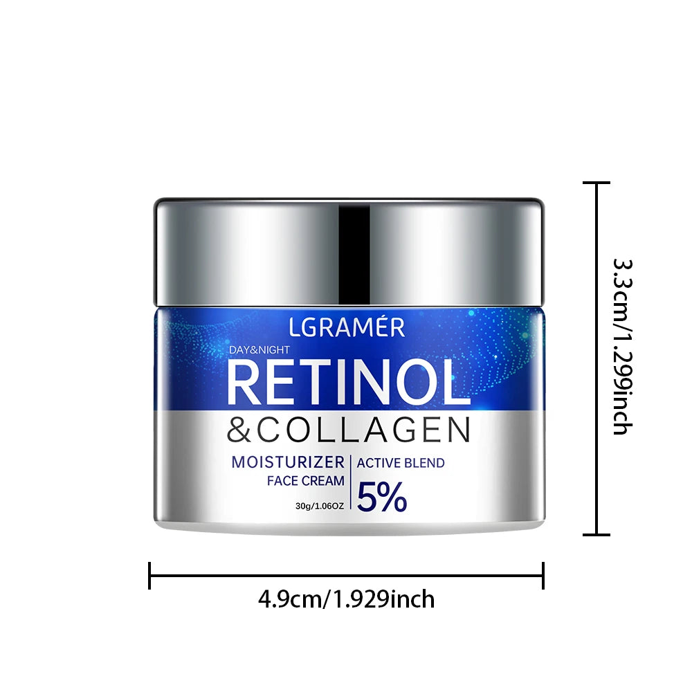 LGRAMER Retinol Face Cream – Anti-Aging, Firming & Brightening