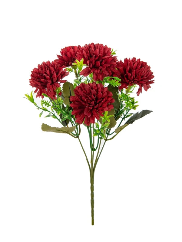 Silk Ball Chrysanthemum Artificial Flowers – Wedding & Home Décor