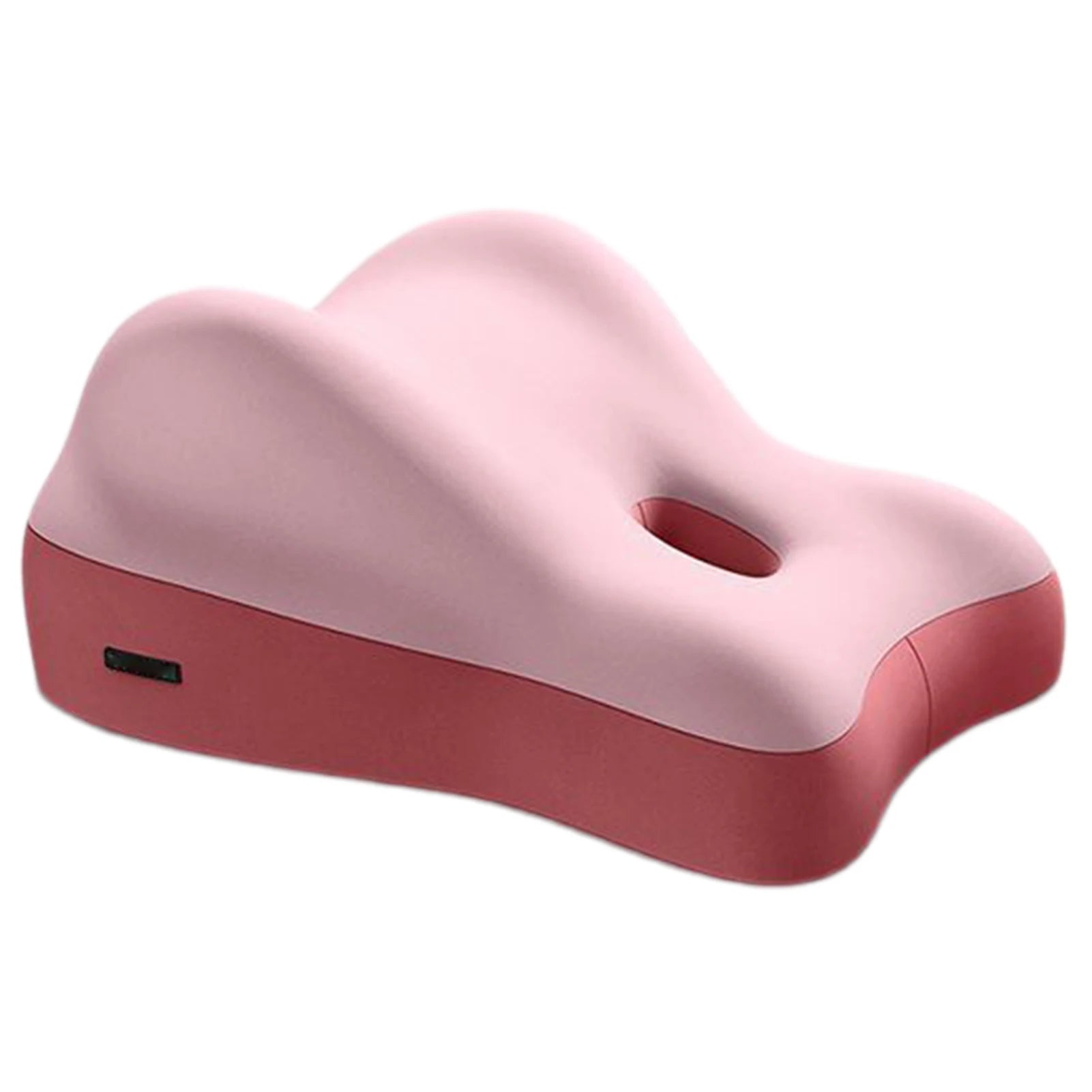 Memory Foam Lumbar Cushion Ergonomic Back Support Pillow With Breathable Cover For Office Chair Car Seat Bed Backrest Peaceful Pleasures Health and Wellness Powder