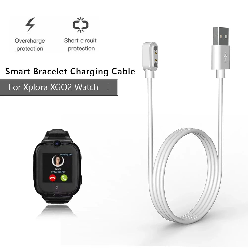For AfterShokz OpenRun Pro AS810 Aeropex AS800 AS803 Bone Conduction Headphone Magnetic USB 5V 1A Charging Cable 60/100cm Peaceful Pleasures Health and Wellness White 60cm