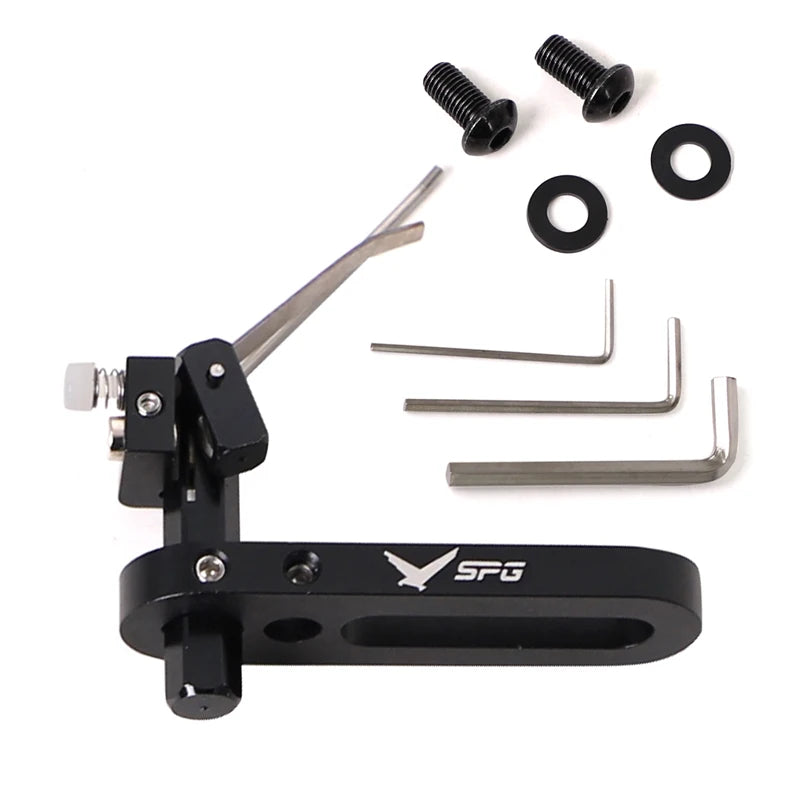 Adjustable Recurve Bow Magnetic Arrow Rest Aluminum Alloy Steel