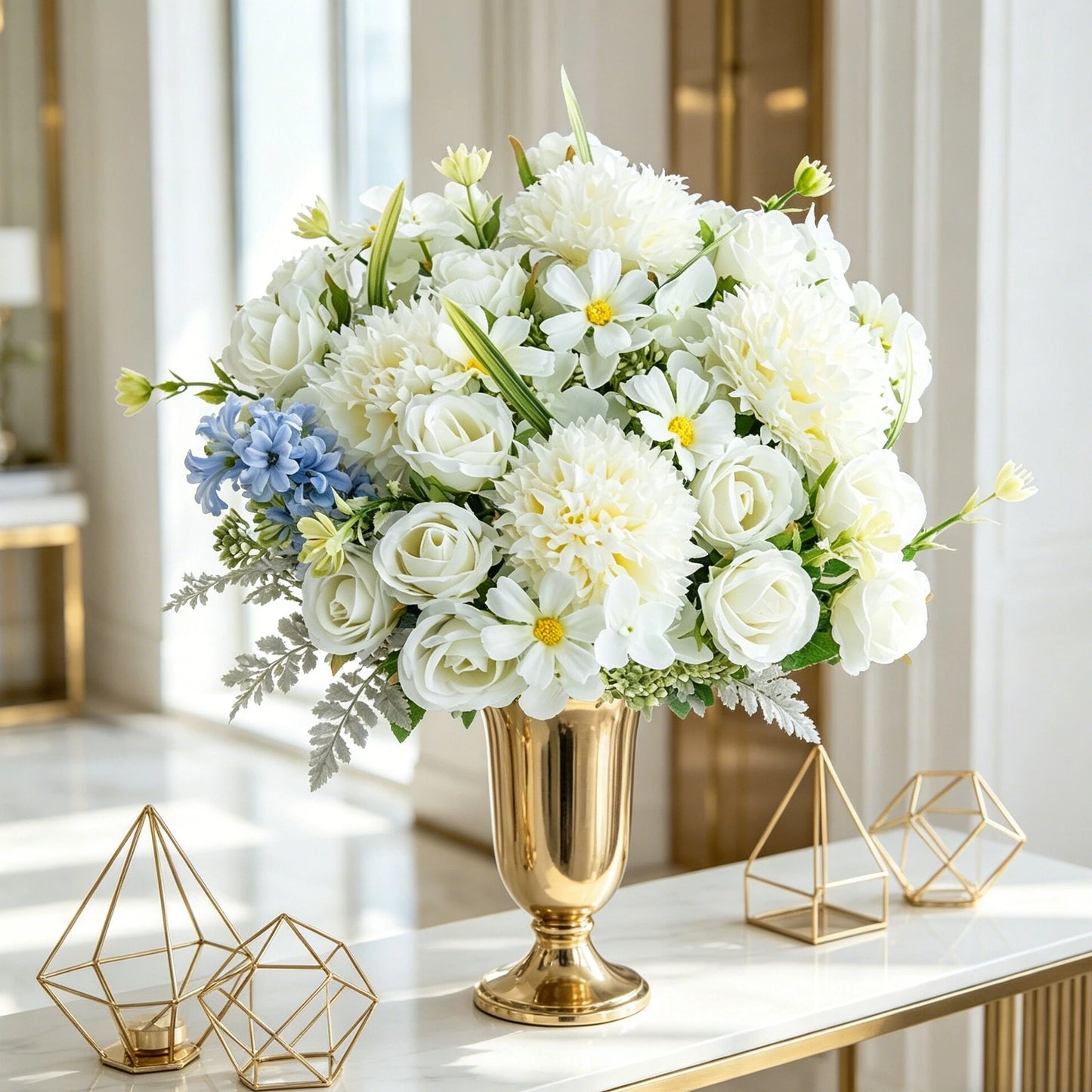 Artificial Silk Rose Bouquet – Wedding & Home Décor