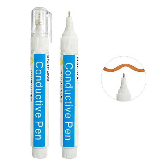 Conductive Paint Pen – Circuit Repair & STEM Education Tool Conductive Paint Pen Peaceful Pleasures Health and Wellness 1pcs