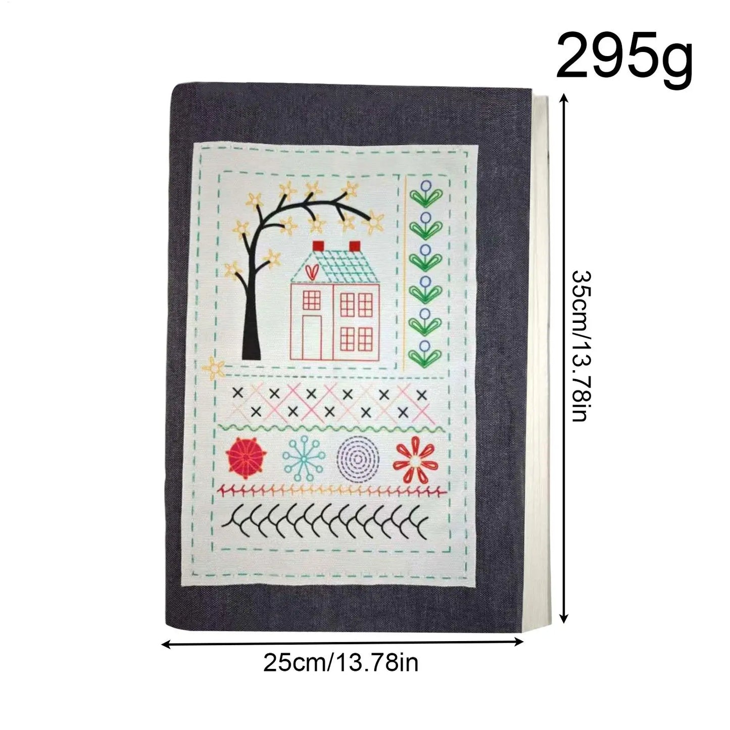 Beginner Embroidery Book Kit | Travel, Home & Group Projects Embroidery Craft Kit Peaceful Pleasures Health and Wellness