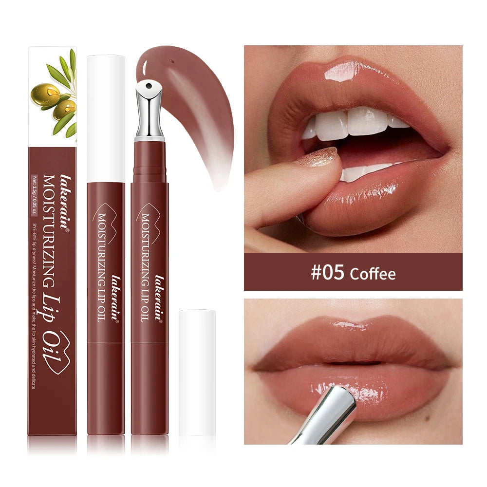 Lakerain Plumping Lip Gloss Hydrating Moisturizing Long Lasting Lip Oil Transparent Lip Tint Daily Lip Care Makeup Cosmetics Peaceful Pleasures Health and Wellness