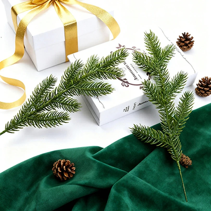 Artificial Pine Christmas Tree Branches 10/20pcs – Home Decor