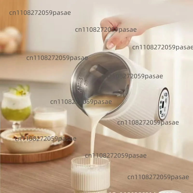 110V Stainless Steel Soy Milk Maker – 800W Netless Blender