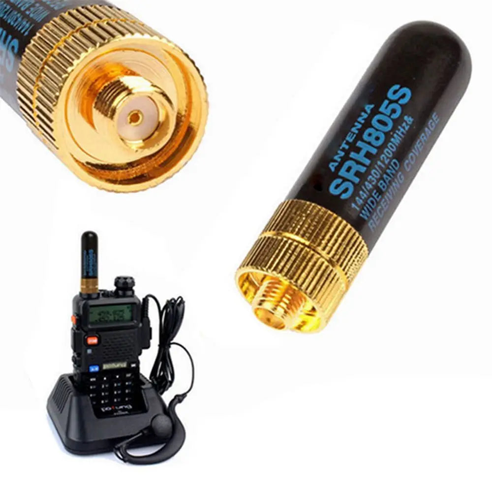 Portable Talkie Hot Sale Radio Baofeng BF-888S 144/430MHz SMA-F Dual Band Antenna Dual Band Antenna Female Peaceful Pleasures Health and Wellness