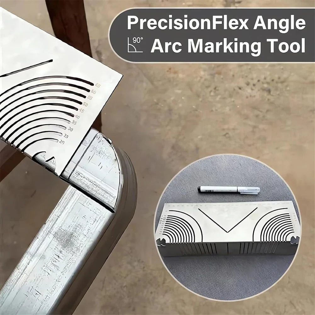 Precision-Flex Angle Arc Marking Tool | Pipe Saddle Guide