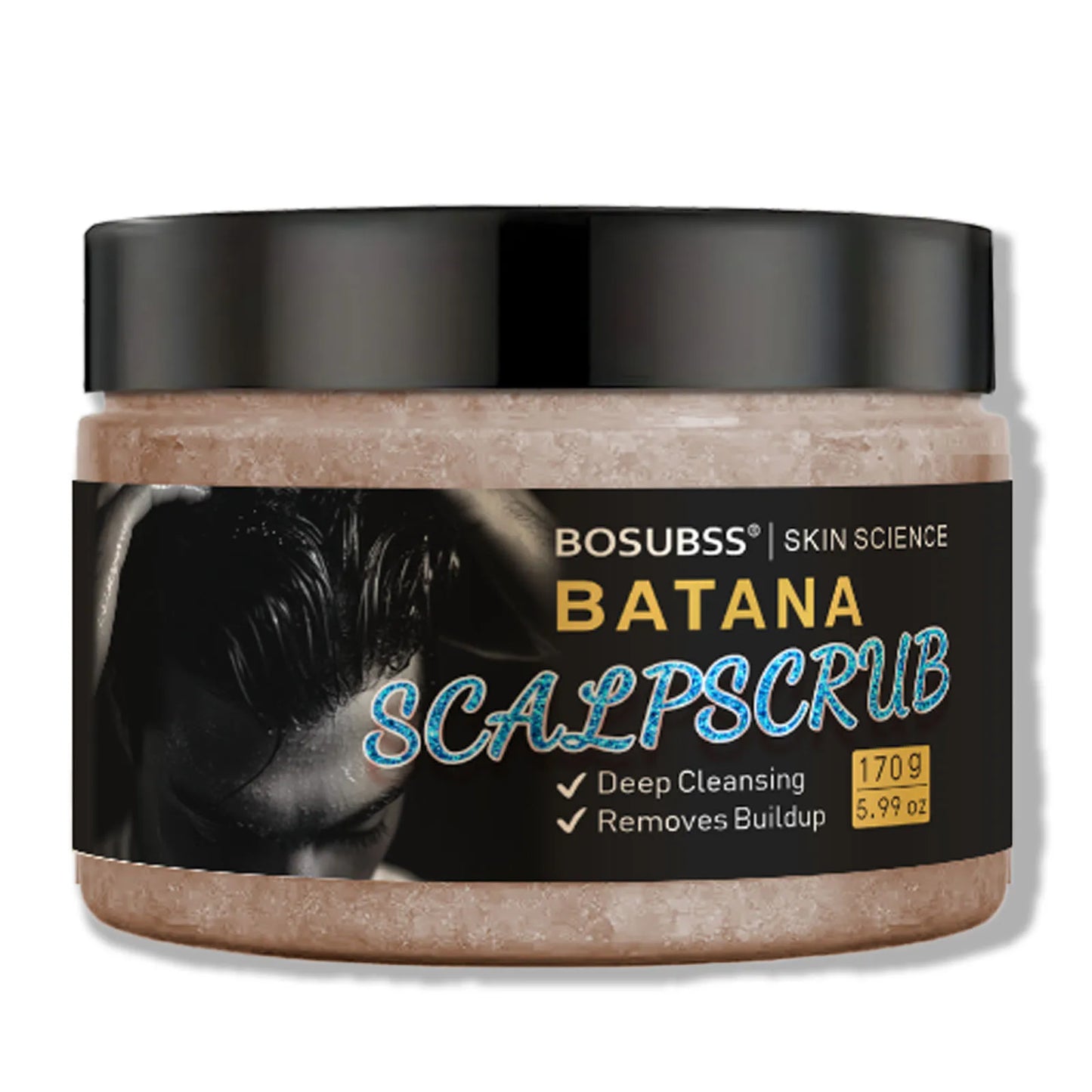 Batan Oil Hair Scrub – Deep Cleansing Scalp Massage Cream