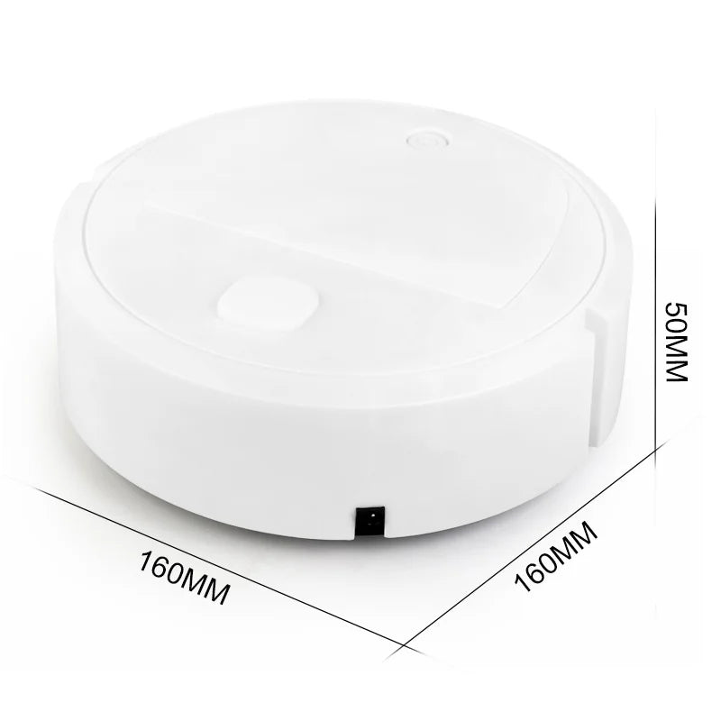 3-in-1 Robot Vacuum Cleaner 1500Pa USB Rechargeable Sweep Mop