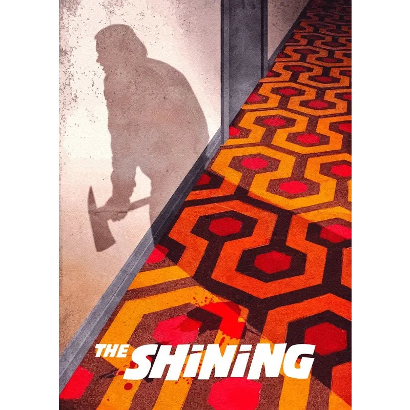 The Shining Horror Movie Canvas Wall Art Poster | Unframed Print