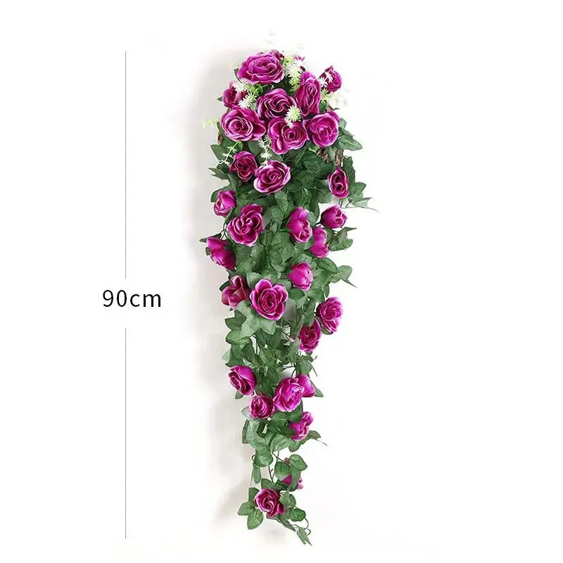Artificial Rose Vine Garland – Wedding, Home & Garden Décor