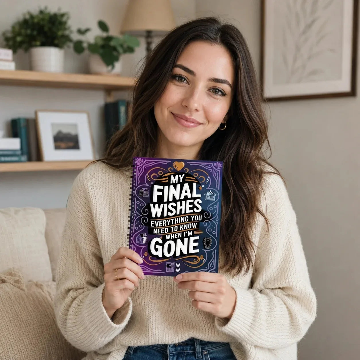 My Final Wishes Journal A5 Spiral End-of-life Planner Family