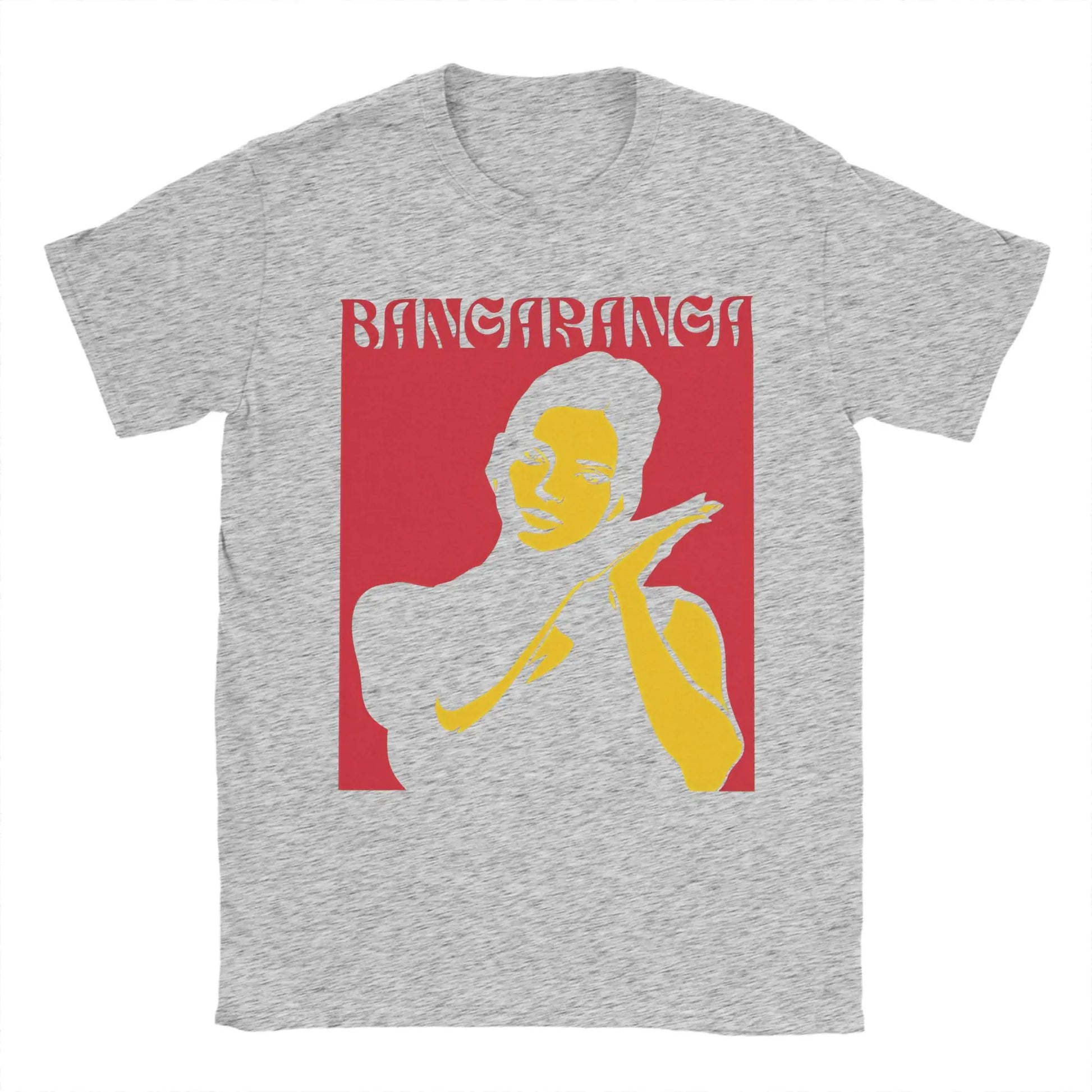 Men T-Shirts Bangaranga Funny Cotton Tees Short Sleeve Bulgaria DARA Eurovisions 2026 T Shirt Crew Neck Tops Gift Peaceful Pleasures Health and Wellness GRAY 5XL