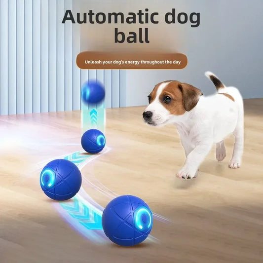 Plush Smart Dog Ball Interactive Toy Rolling Bounce Gravity Ball Pet Training Supplies Dogs Accessories Home Peaceful Pleasures Health and Wellness