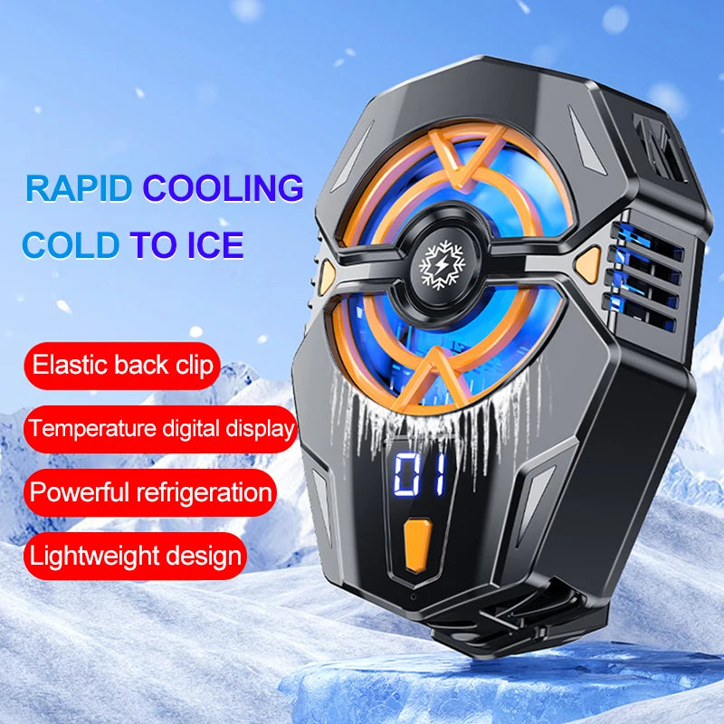 Portable Cooler For Mobile Phone Radiator Cooling Fan For Mobile Phone Fan Cell Cooling Plate Phone Cooler For Games Black Shark Peaceful Pleasures Health and Wellness