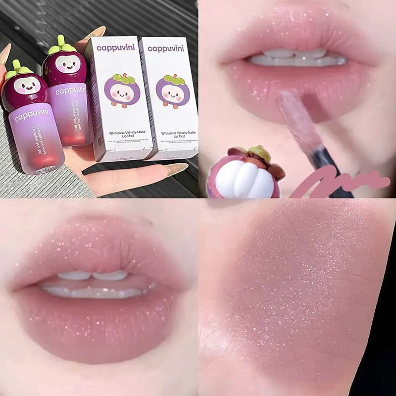 6-Color Velvet Matte Lip Glaze | Waterproof Long-Lasting Lipstick