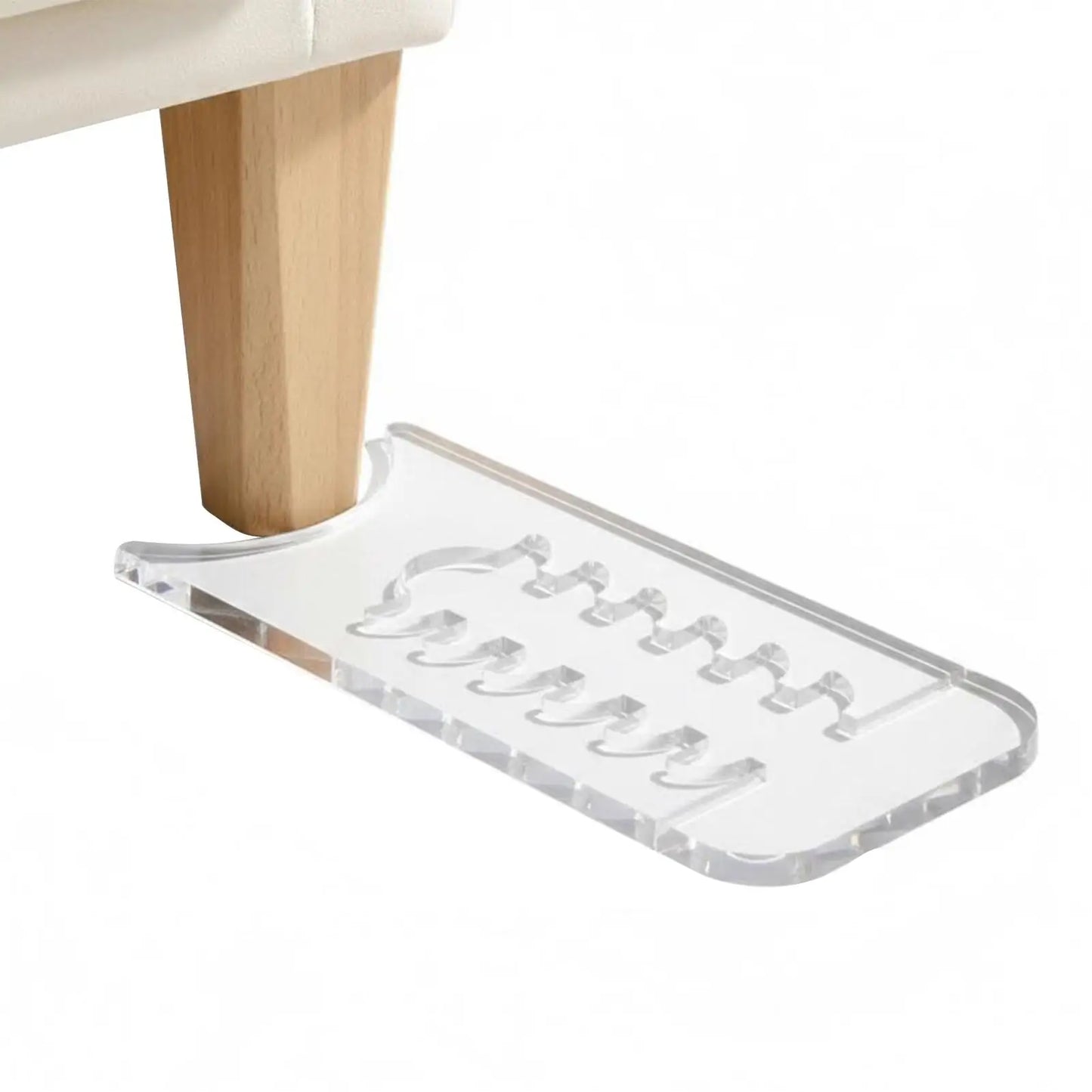 Clear Acrylic Couch Wall Spacer – Adjustable Furniture Stopper