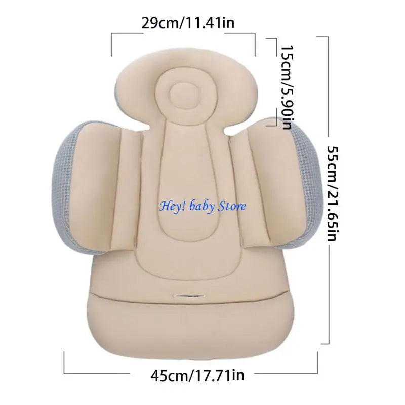 Baby Stroller Seat Cushion Liner | Soft Breathable Pram Pad