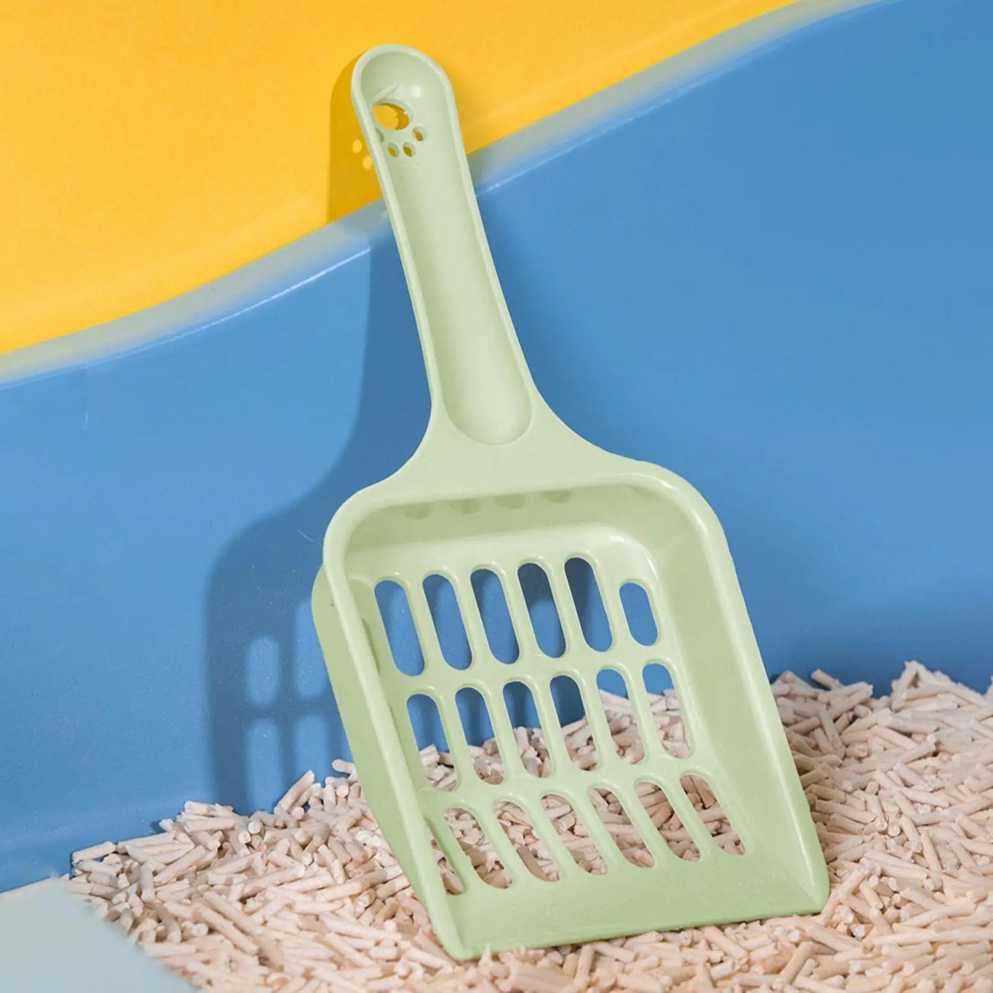 Cat Litter Scoop – Candy Color Sifting Shovel & Ergonomic Handle