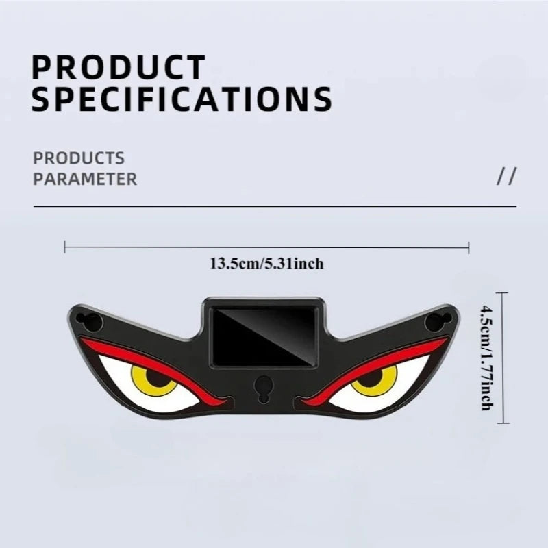 Solar LED Devil's Eye Car Atmosphere Light | Wireless Interior