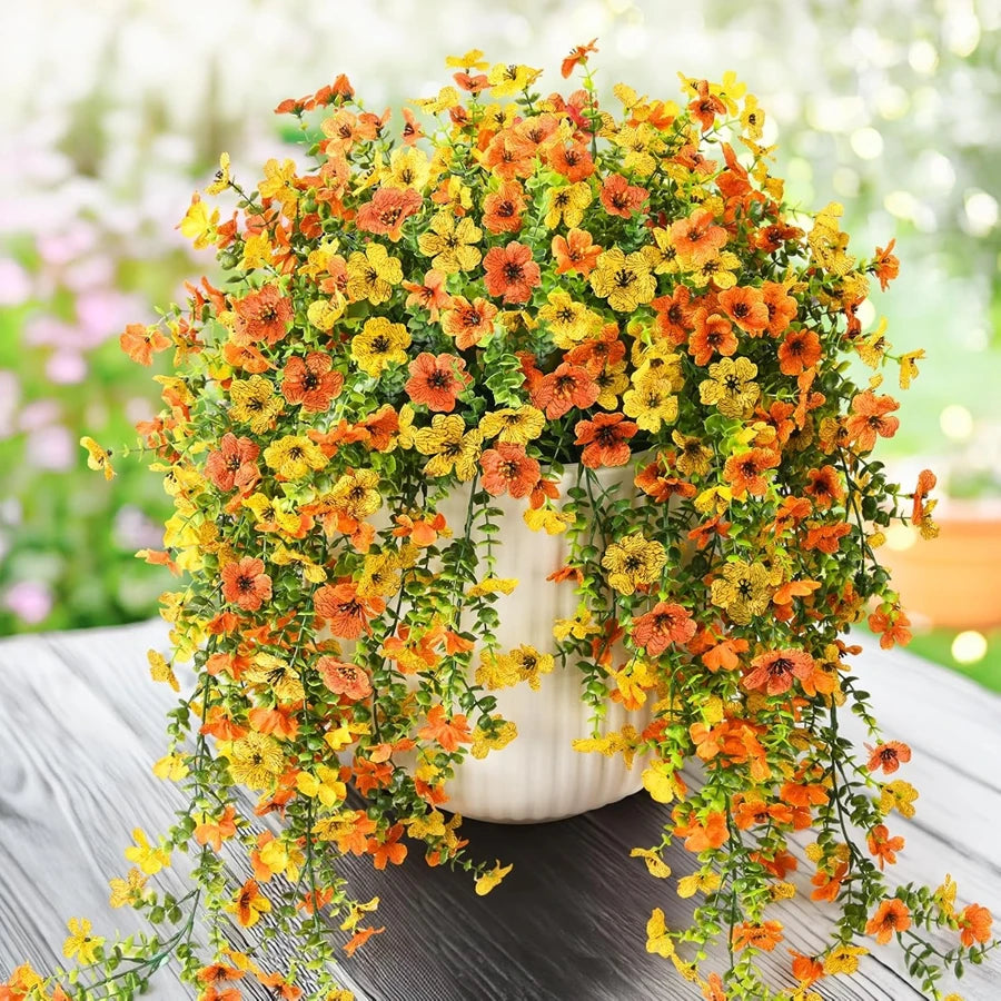 Artificial Morning Glory Vine Flowers – Wedding & Home Decor Artificial Flower Vine Peaceful Pleasures Health and Wellness
