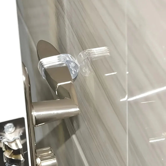 Door Handle Wall Silent Anti-collision Pad Cabinet Lock Silencer Peaceful Pleasures Health and Wellness