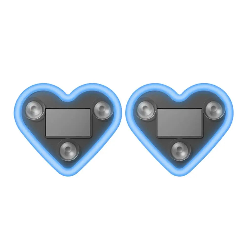 Solar Heart LED Car Window Light | IP65 Waterproof 1-2 Pack