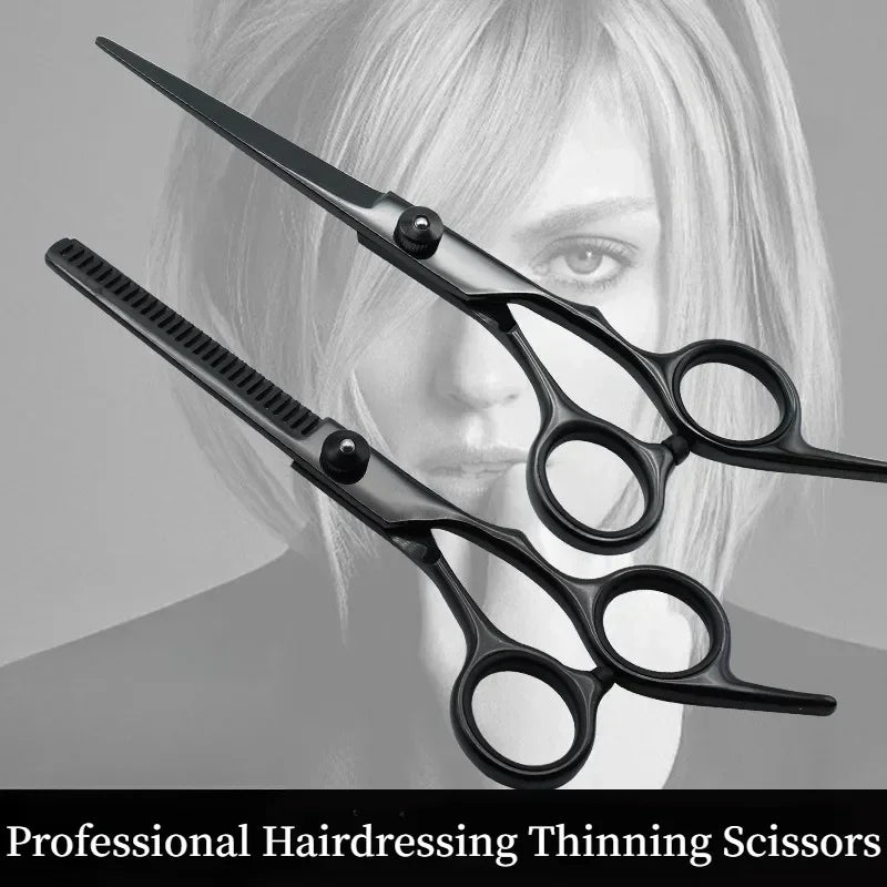 1Pcs Barber Store Hair Cutting Scissors Professional Hairdressing Thinning Scissors Stainless Steel Scissors Dental Scissor Peaceful Pleasures Health and Wellness