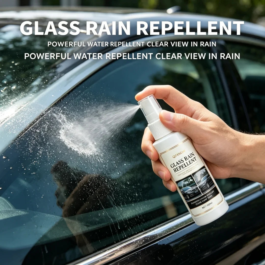 Car Rain Repellent Spray 100ml – Hydrophobic Windshield Coating