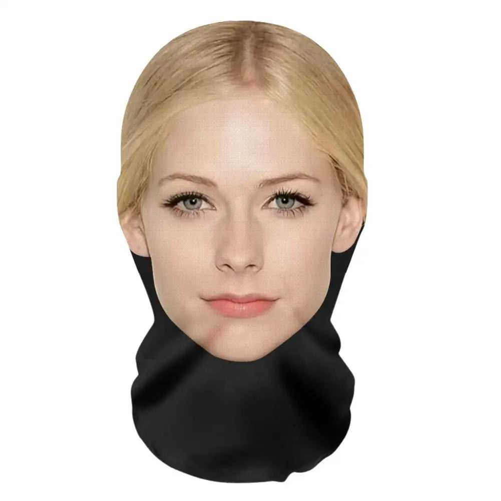 3D Printed Funny Mesh Balaclava Full Face Cosplay Hood Mask