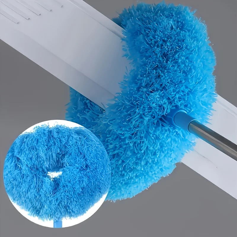 Ceiling Fan Dust Collector with Extendable Arm, Detachable Brush Head, Washable, Ideal for Rvs, Home, Bedroom. Peaceful Pleasures Health and Wellness