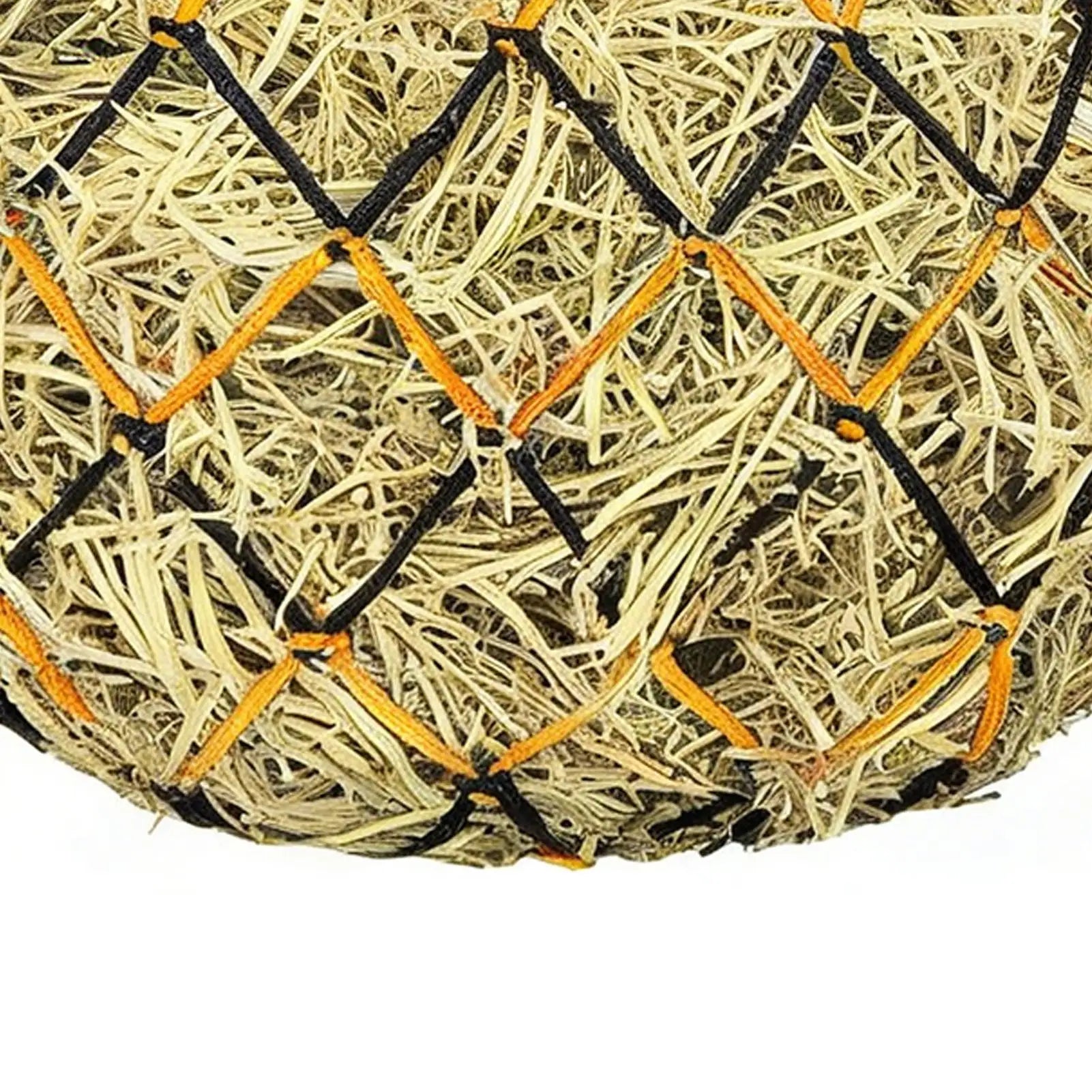 Horse Hay Nets 3-Pack | Bite-Proof Slow Feed Mesh for Livestock Livestock Hay Feeder Net Peaceful Pleasures Health and Wellness