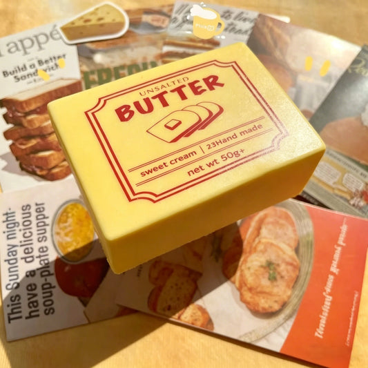 Butter Block Squishy Toy Slow Rising Squeeze Toy Butter Bar Brick Squishy Fidget Toy Anti Stress Release Hand Relax Gift Peaceful Pleasures Health and Wellness 1PC