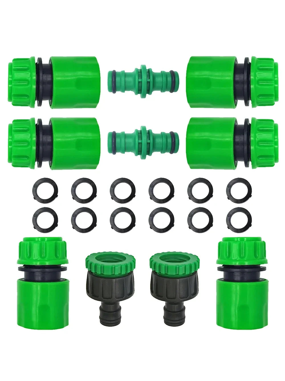 Garden Hose Quick Connector 1/2" Double Male Coupling Adapter