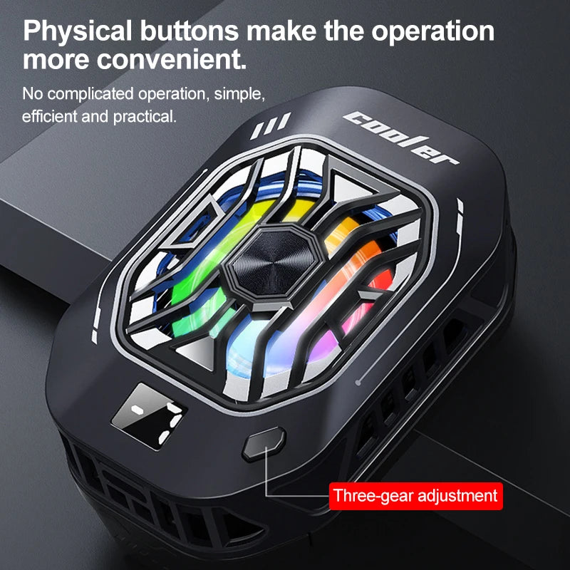 Smartphone cooler for phone cooling fan for mobile phone cooler phone gaming cell cooling plate phone cooler for games Portable Peaceful Pleasures Health and Wellness