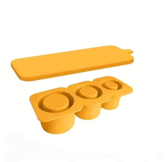 Ice Grid Mold Silicone Ice Cube Mold Water Cup Non Stick Summer Ices Molds Silicone Molds For Cup Accessories Peaceful Pleasures Health and Wellness Red