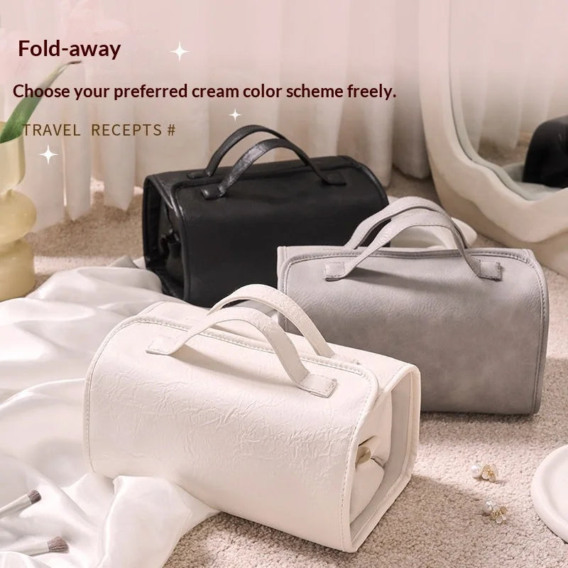 4-in-1 Waterproof Travel Makeup Organizer Bag | Large Capacity