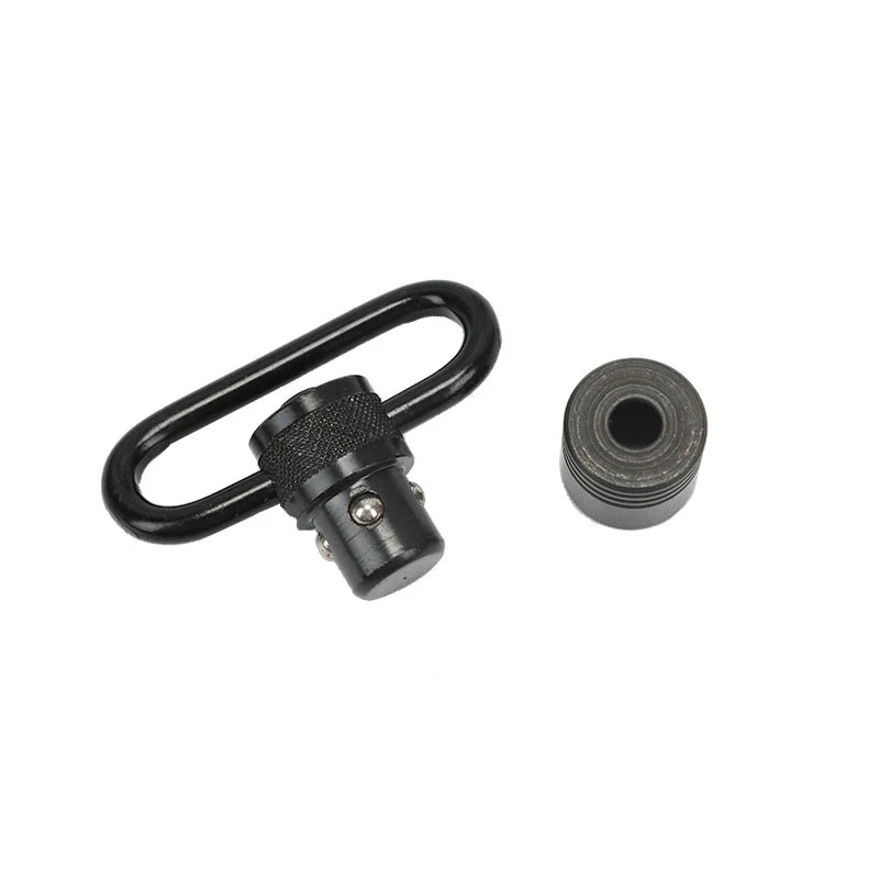 QD Quick Detach Sling Swivel Mount Ring – 1" & 1.25" Steel Sling Swivel Mount Peaceful Pleasures Health and Wellness