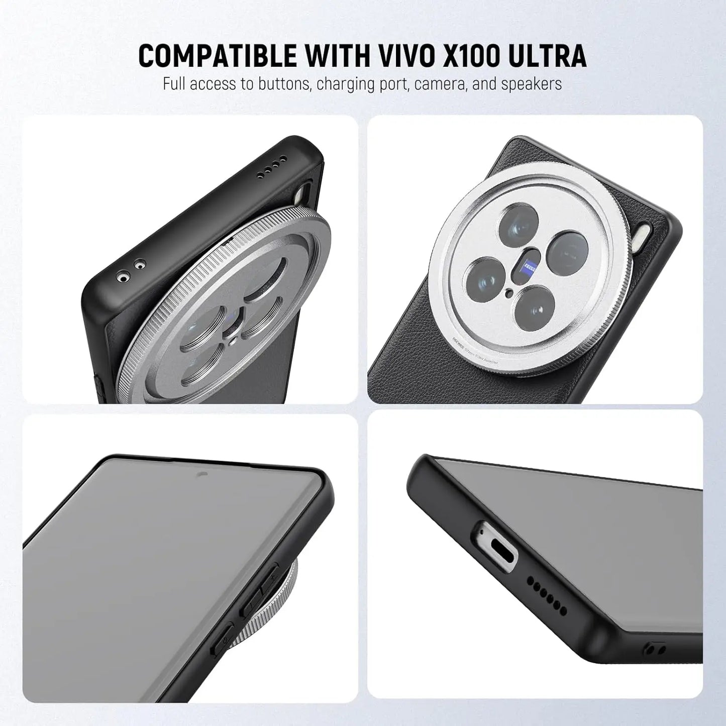 NEEWER VIVO X200/X100 Ultra Case | 17mm Lens Mount TPU+PC
