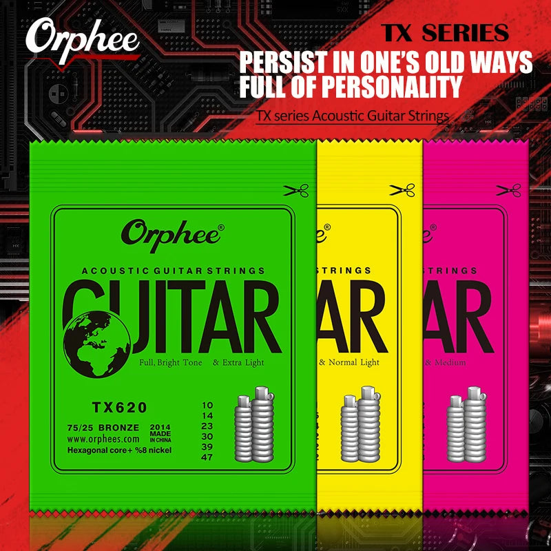 OrpheeTX Series TX620 TX630 TX640 Hexagonal Carbon Steel Phosphor
