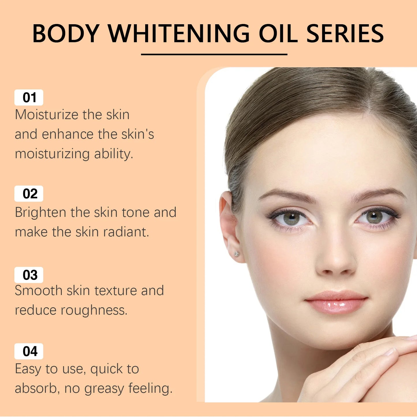 Papaya Whitening Body Oil – Brighten, Moisturize & Anti-Aging