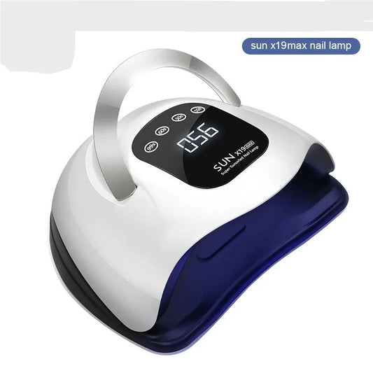X19 Nail Drying Device - LED Ultraviolet Lamp - Professional Nail Art Accessories for Drying Nail Glue - Phototherapy for Nails Peaceful Pleasures Health and Wellness