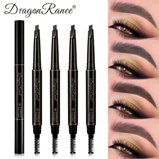 2-in-1 Waterproof Eyebrow Pencil with Spoolie Brush | All Day Eyebrow Pencil Peaceful Pleasures Health and Wellness