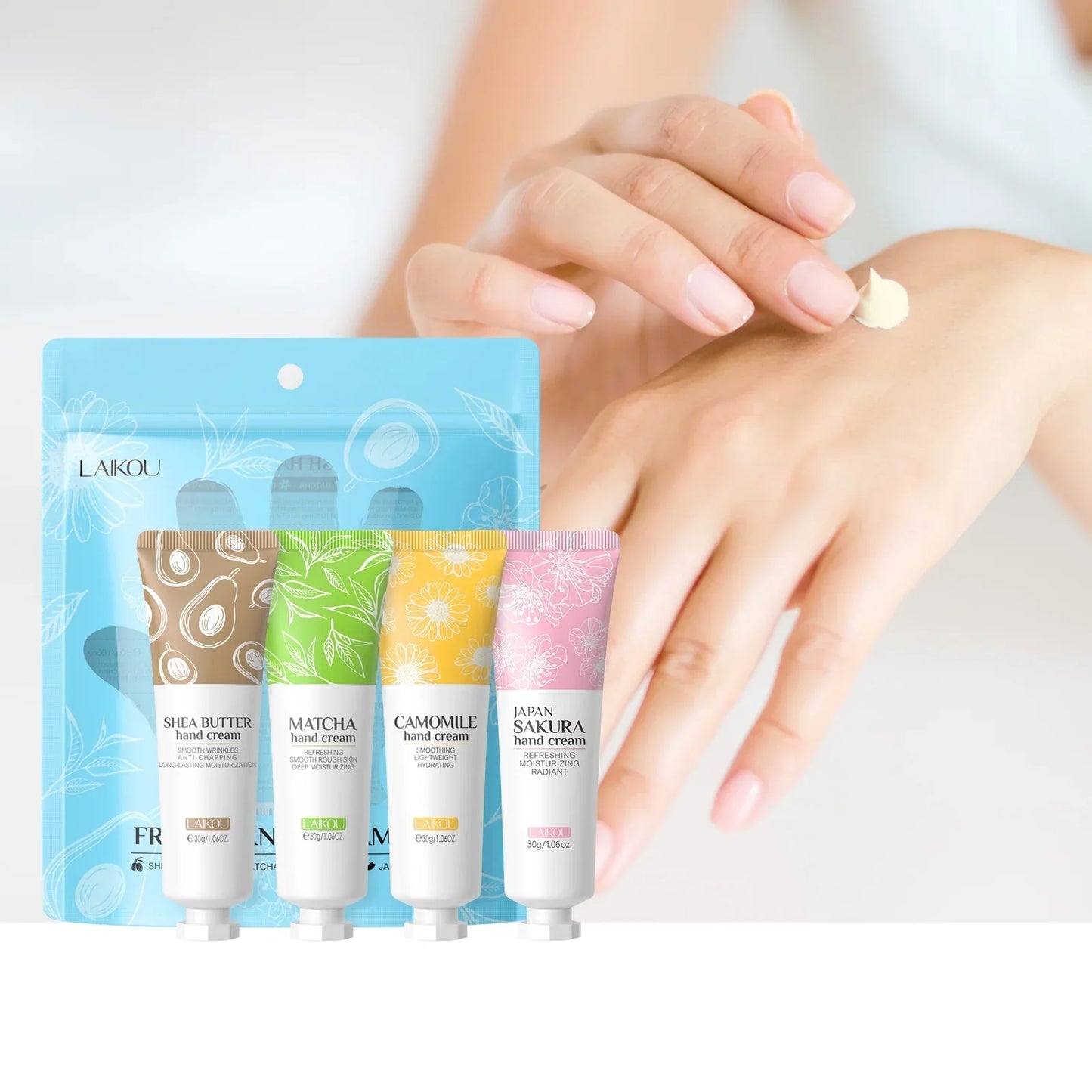 LAIKOU Hand Cream Set – Moisturizing, Nourishing & Non-Greasy