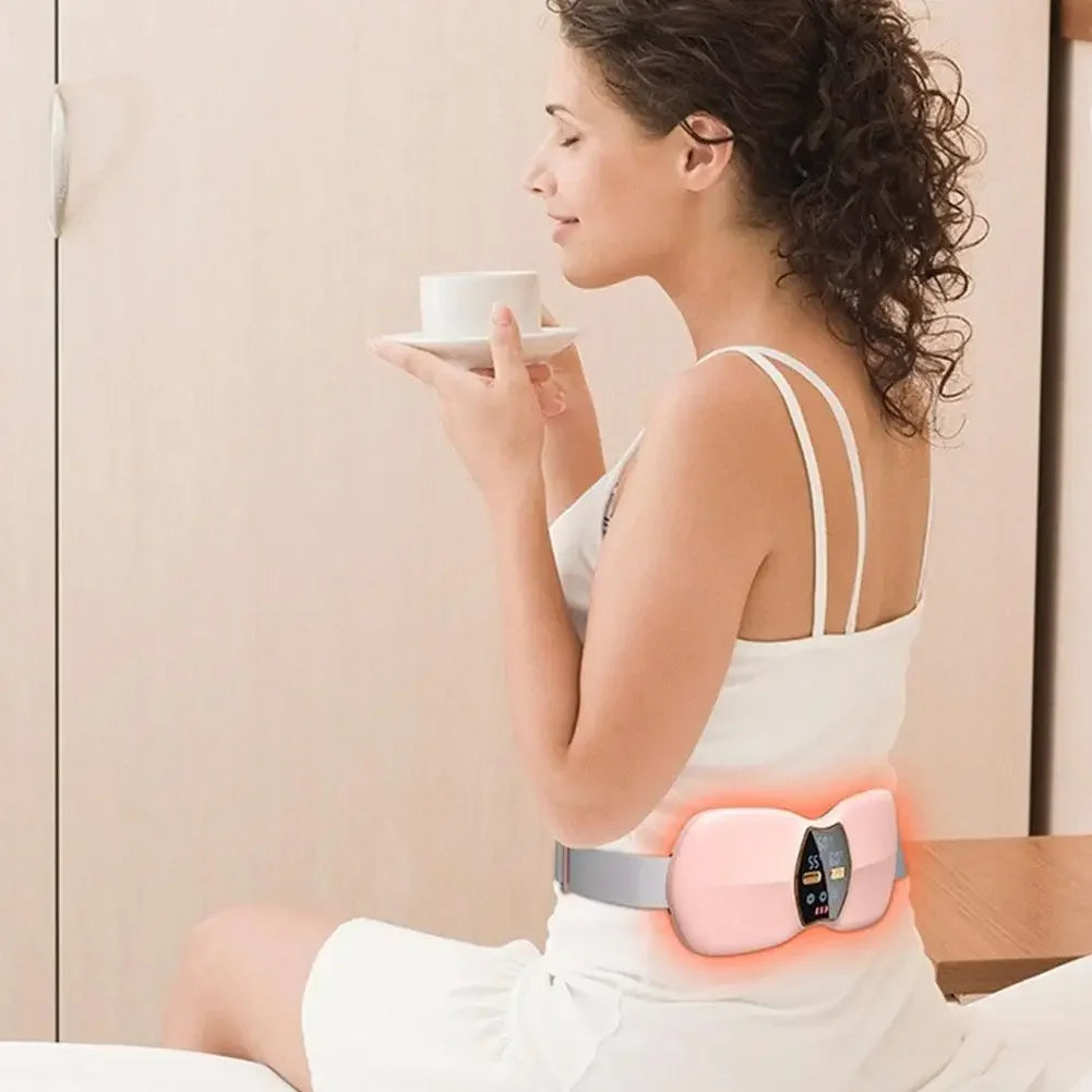 Electric Abdominal Massager Warming Palace Belt For Women's Menstrual with Adjustable Temperature Belt For Warming the Uterus Peaceful Pleasures Health and Wellness