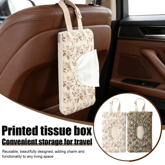 Floral Baby Wipes Case | Portable Stroller Hanging Holder Baby Wipes Holder Peaceful Pleasures Health and Wellness